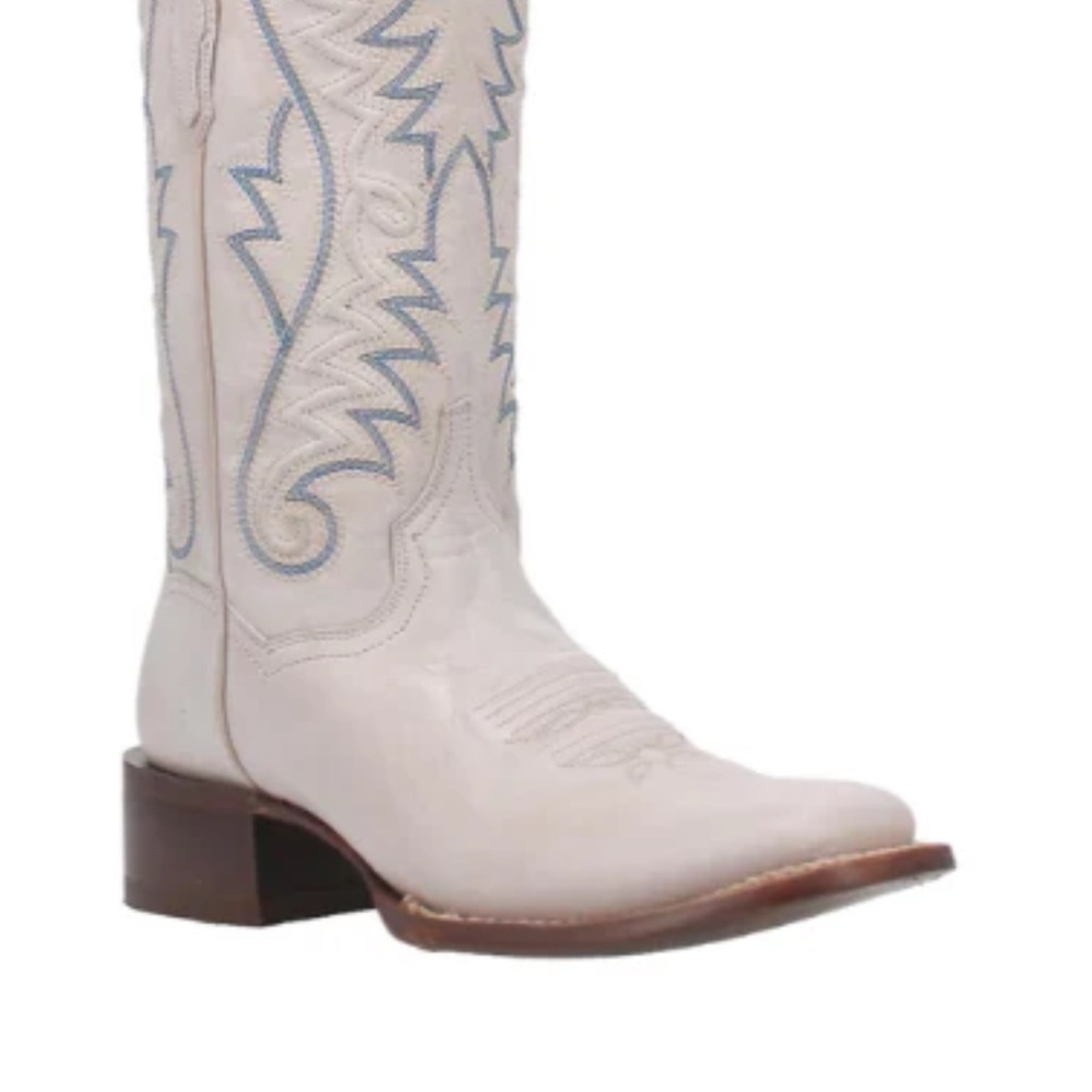 Dan post 12 inch women white boots